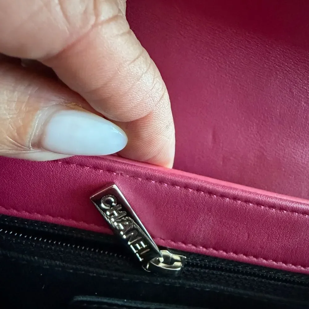 CHANEL Coco Shine Accordion Flap Bag